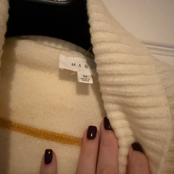 Mable Rainbow Stripe Cardigan - Picture 4 of 4